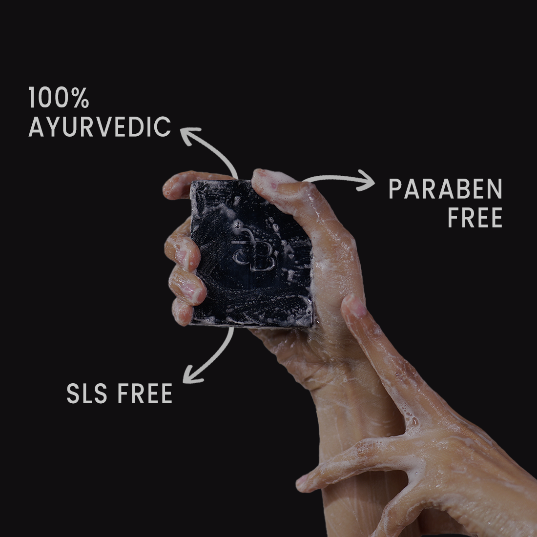 कोल Charcoal Detox Ayurvedic Soap 125g